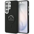 Husa de protectie Karl Lagerfeld Wrapped Leather with Karl RSG Logo MagSafe (KLHMS26LPSKRSGEK) compatibil cu Samsung Galaxy S26 Ultra, Negru