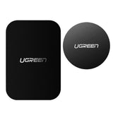 Suport Ugreen (set de 2) Metal Plate LP123 (60410), Rectangular + Rounded Shape, Negru