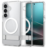 Husa de protectie Spigen Ultra Hybrid S MagSafe (ACS11061) compatibil cu Samsung Galaxy S26, Transparent White