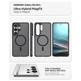 Husa de protectie Spigen Ultra Hybrid MagSafe (ACS10681) compatibil cu Samsung Galaxy S26 Ultra, Frost Black