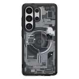 Husa de protectie Spigen Ultra Hybrid MagSafe (ACS10682) compatibil cu Samsung Galaxy S26 Ultra, Zero One Black