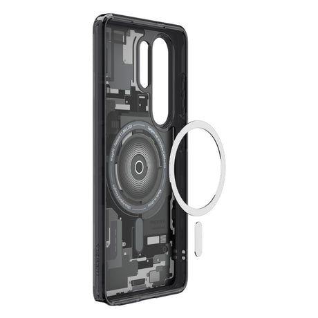 Husa de protectie Spigen Ultra Hybrid MagSafe (ACS10682) compatibil cu Samsung Galaxy S26 Ultra, Zero One Black
