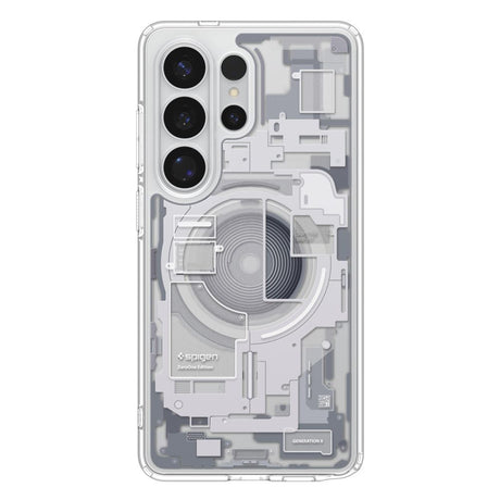 Husa de protectie Spigen Ultra Hybrid MagSafe (ACS10683) compatibil cu Samsung Galaxy S26 Ultra, Zero One White