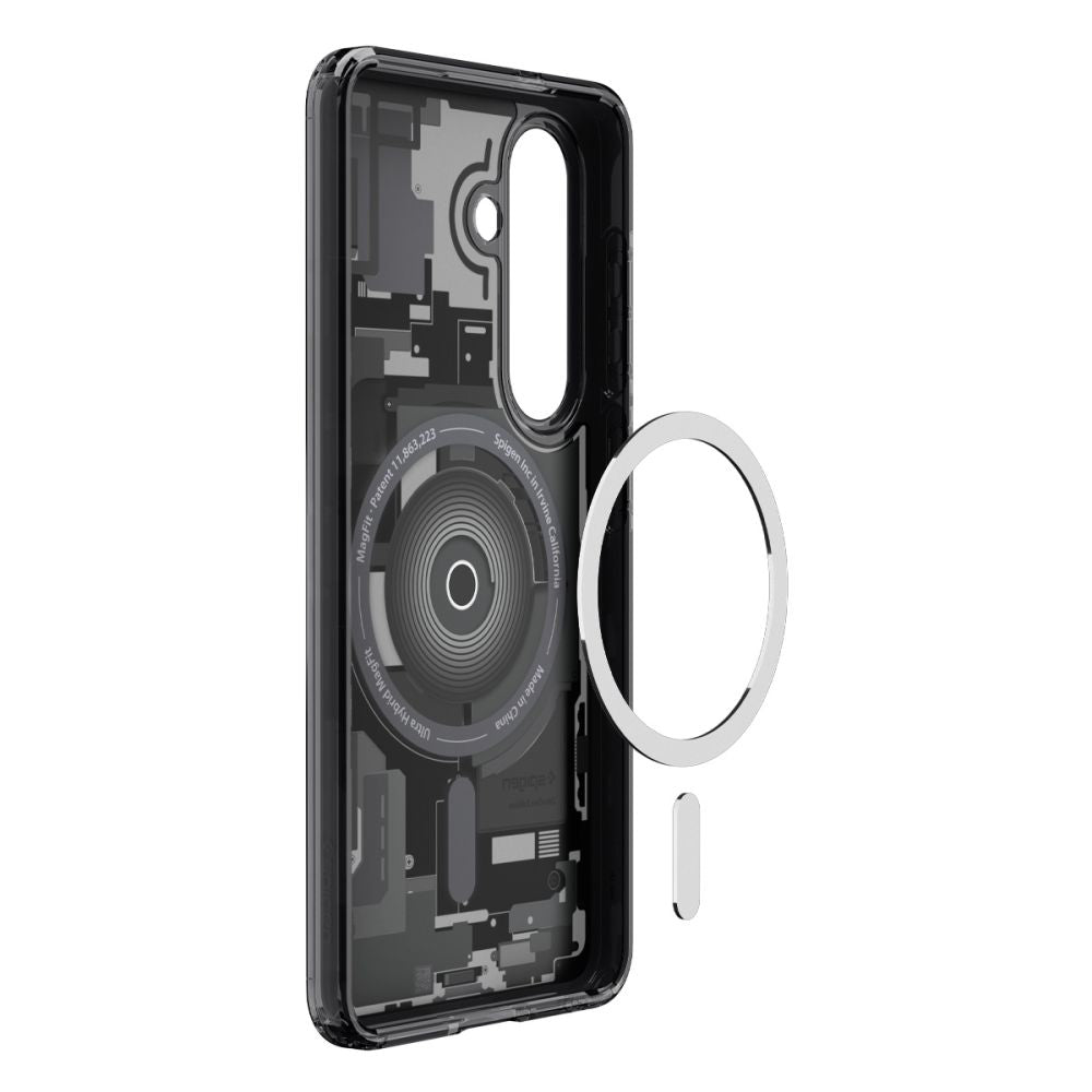 Husa de protectie Spigen Ultra Hybrid MagSafe (ACS10711) compatibil cu Samsung Galaxy S26 Plus, Zero One Black
