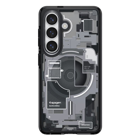 Husa de protectie Spigen Ultra Hybrid MagSafe (ACS10736) compatibil cu Samsung Galaxy S26, Zero One Black