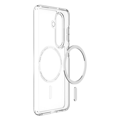 Husa de protectie Spigen Ultra Hybrid MagSafe (ACS10709) compatibil cu Samsung Galaxy S26 Plus, Transparent White