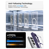 Husa de protectie Spigen Ultra Hybrid MagSafe (ACS11220) compatibil cu Samsung Galaxy S26, Mov Inchis