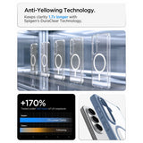 Husa de protectie Spigen Ultra Hybrid MagSafe (ACS11213) compatibil cu Samsung Galaxy S26 Plus, Albastru Deschis