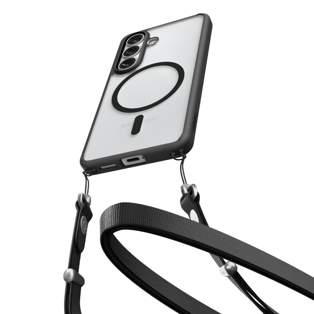 Husa de protectie Spigen Ultra Hybrid MagSafe (ACS10735) compatibil cu Samsung Galaxy S26, Negru Mat