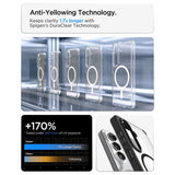 Husa de protectie Spigen Ultra Hybrid MagSafe (ACS10735) compatibil cu Samsung Galaxy S26, Negru Mat