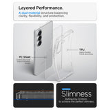 Husa de protectie Spigen Ultra Hybrid (ACS10707) compatibil cu Samsung Galaxy S26 Plus, Crystal Clear