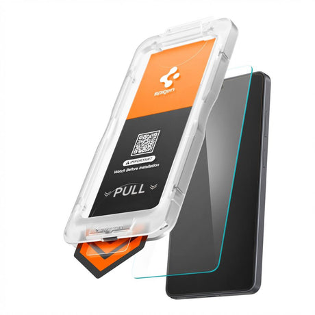 Folie de protectie Spigen Glas.tR EZ-FIT Pro HD (AGL11074) compatibil cu Samsung Galaxy S26 Ultra, Transparent
