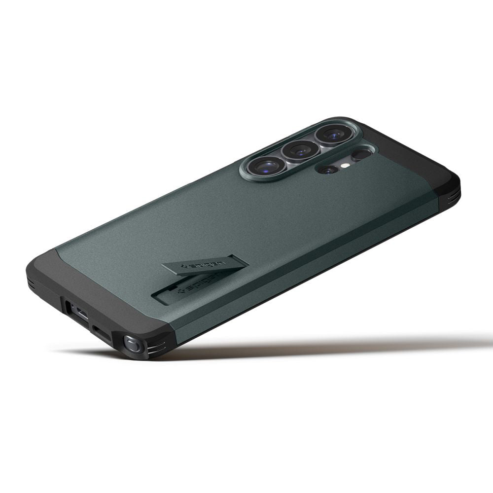 Husa de protectie Spigen Tough Armor MagSafe (ACS10686) compatibil cu Samsung Galaxy S26 Ultra, Abyss Green