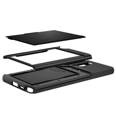 Husa de protectie Spigen Slim Armor CS (ACS11036) compatibil cu Samsung Galaxy S26 Ultra, Negru