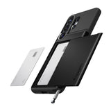 Husa de protectie Spigen Slim Armor CS (ACS11036) compatibil cu Samsung Galaxy S26 Ultra, Negru