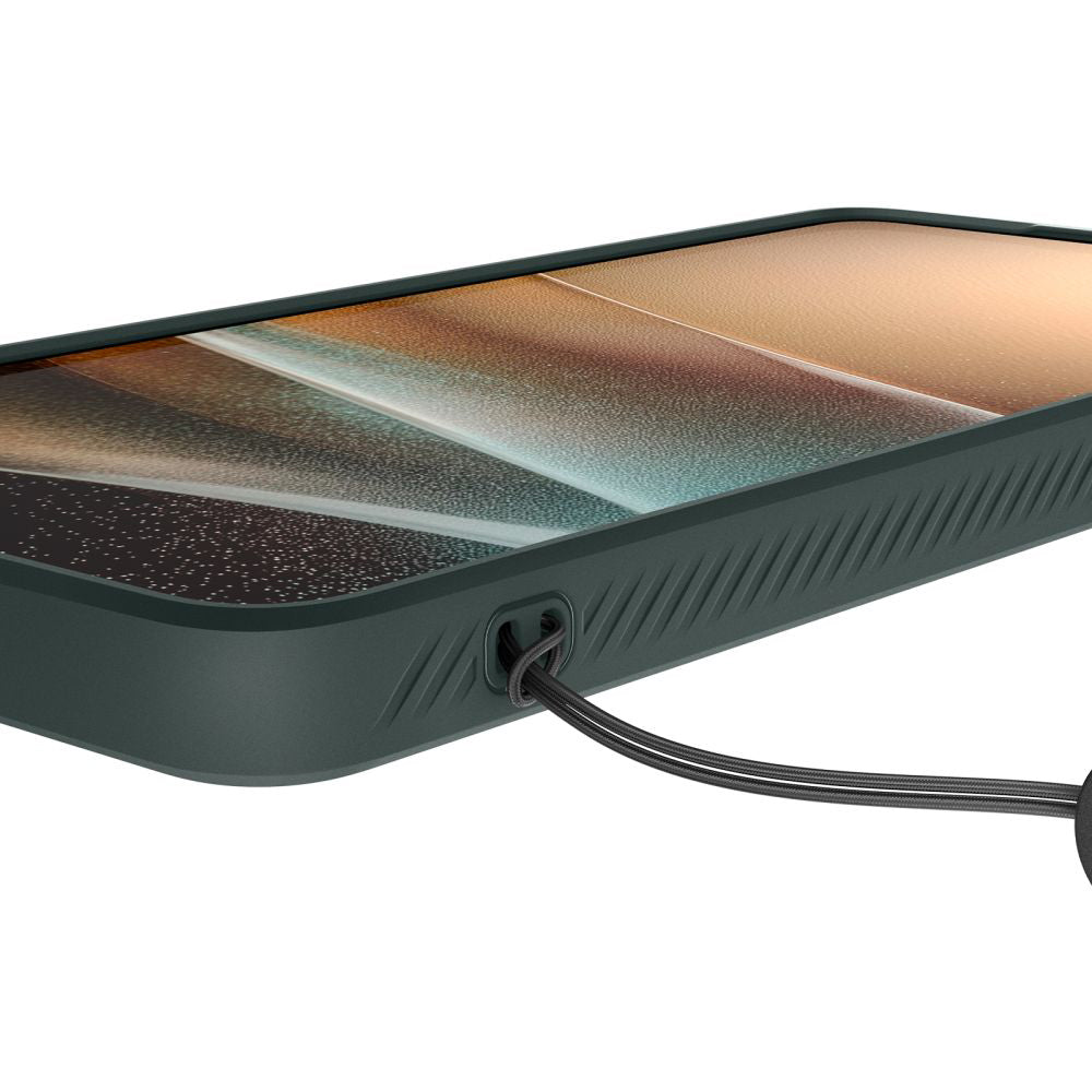 Husa de protectie Spigen Liquid Air MagSafe (ACS10676) compatibil cu Samsung Galaxy S26 Ultra, Abyss Green