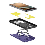 Husa de protectie Spigen Tough Armor MagSafe (ACS11215) compatibil cu Samsung Galaxy S26 Plus, Ash Violet