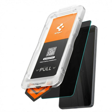 Folie de protectie Spigen Glas.tR EZ-FIT Pro HD (AGL11087) compatibil cu Samsung Galaxy S26 Plus, Privacy