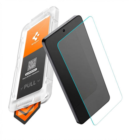 Folie de protectie Spigen Glas.tR EZ-FIT Pro HD (AGL11097) compatibil cu Samsung Galaxy S26, Transparent