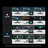 Hub Ugreen CM681 (15978), USB-C 2x HDMI 4x USB DP RJ45, PD100W 10Gbps, Gri