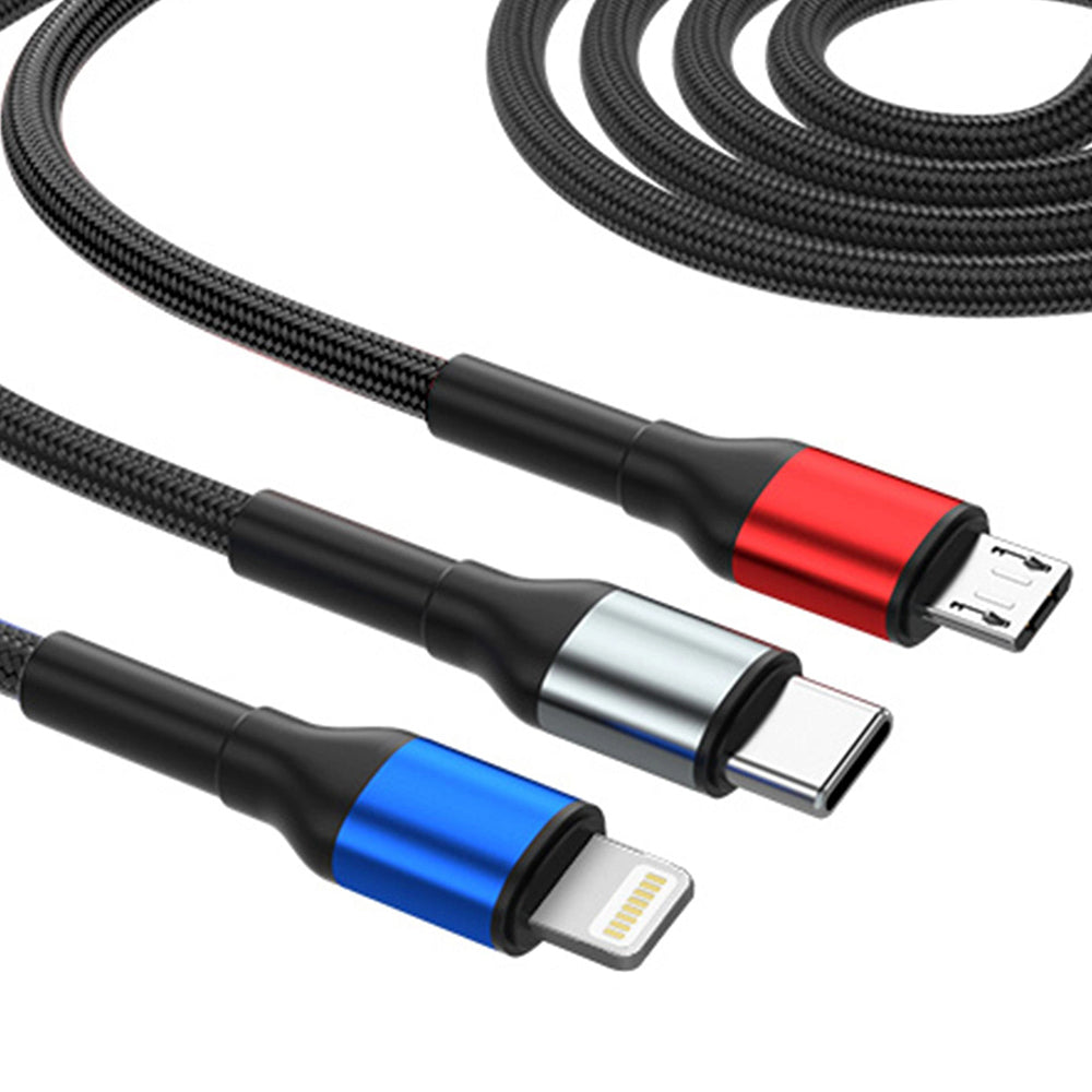 Cablu USB-C–USB 3mk, 18 W, 1,2 m, negru