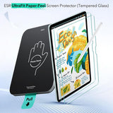 Husa de protectie tableta ESR Paper-Feel UltraFit Tray (set de 2) compatibil cu iPad 10 (2022) 10.9 / 11 (2025) / 12 (2026), Transparent