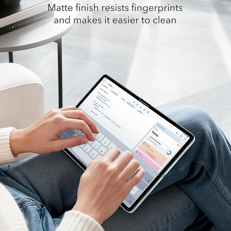 Husa de protectie tableta ESR Paper-Feel UltraFit Tray (set de 2) compatibil cu iPad Air 13 (2024) / Air 13 (2025) / Air 13 (2026), Transparent