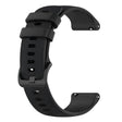 Curea smartwatch Techsuit Watchband 20mm (W006) compatibil cu Samsung Galaxy Watch 4/5/Active 2, Huawei Watch GT 3 (42mm)/GT 3 Pro (43mm), Negru