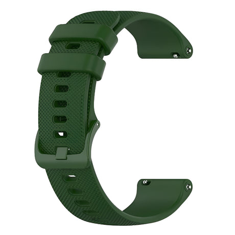 Curea smartwatch Techsuit Watchband 20mm (W006) compatibil cu Samsung Galaxy Watch 4/5/Active 2, Huawei Watch GT 3 (42mm)/GT 3 Pro (43mm), Verde