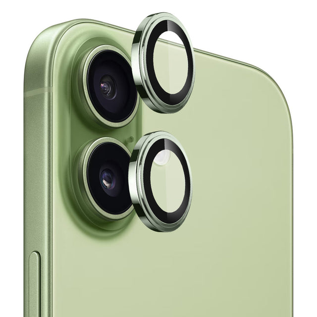 Folie de protectie Lito S+ Camera Glass compatibil cu iPhone 17, Verde Deschis