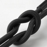 Cablu Borofone Placer Series (BX120), Type-C to Lightning, Aluminum Alloy Shell, Nylon Braided Cable, 27W, 1m, Negru