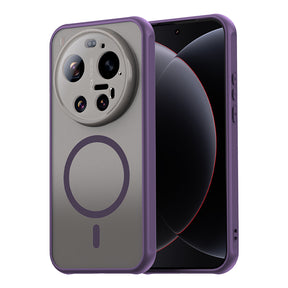Husa de protectie Techsuit HaloFrost II MagSafe compatibil cu Xiaomi 17 Ultra, Mov