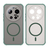 Husa de protectie Techsuit HaloFrost II MagSafe compatibil cu Xiaomi 17 Ultra, Verde