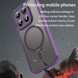 Husa de protectie Techsuit HaloFrost II MagSafe compatibil cu Xiaomi 17, Mov
