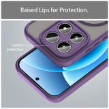 Husa de protectie Techsuit HaloFrost II MagSafe compatibil cu Xiaomi 17, Mov