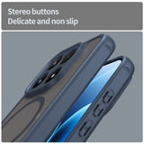 Husa de protectie Techsuit HaloFrost II MagSafe compatibil cu Xiaomi 17, Bleumarin