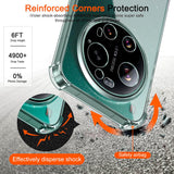 Husa de protectie Techsuit Shockproof Clear Silicone MagSafe compatibil cu Xiaomi 17 Ultra, Transparent
