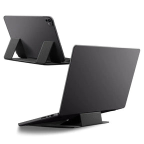 Suport Spigen Slim Fold Laptop Stand LD201-S8 (AMP11117), Foldable, Slim, Stable, Anti-Slip, Non Adhesive, Up to 16", Negru