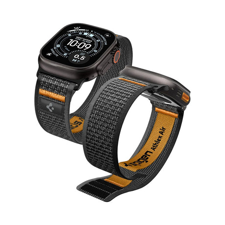 Accesoriu smartwatch Spigen Athlex Air 2 (AMP10607) compatibil cu Apple Watch 6/7/8/9/10/11/SE/SE 2/SE 3/Ultra/Ultra 2/Ultra 3 (44/45/46/49mm), Active Orange