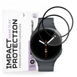 Accesoriu smartwatch Techsuit Nano Flex (set de 2) compatibil cu Samsung Galaxy Watch8 40mm, Negru