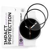 Accesoriu smartwatch Techsuit Nano Flex (set de 2) compatibil cu Samsung Galaxy Watch8 44mm, Negru
