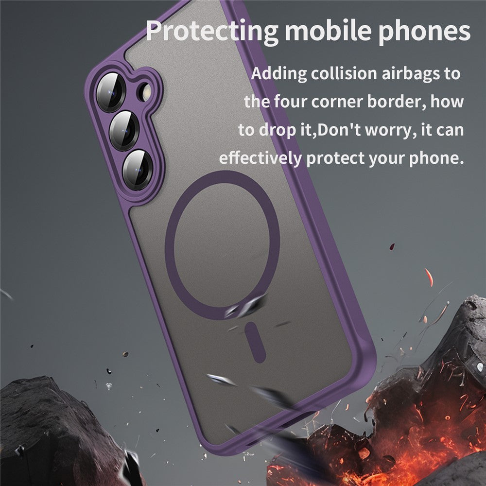 Husa pentru Samsung Galaxy A27 5G - Techsuit HaloFrost II MagSafe - Purple