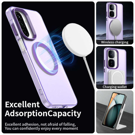 Husa pentru Samsung Galaxy A27 5G - Techsuit CandyCase MagSafe - Purple