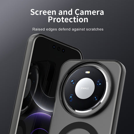 Husa de protectie Techsuit CandyCase MagSafe compatibil cu Huawei Mate 80 Pro, Negru