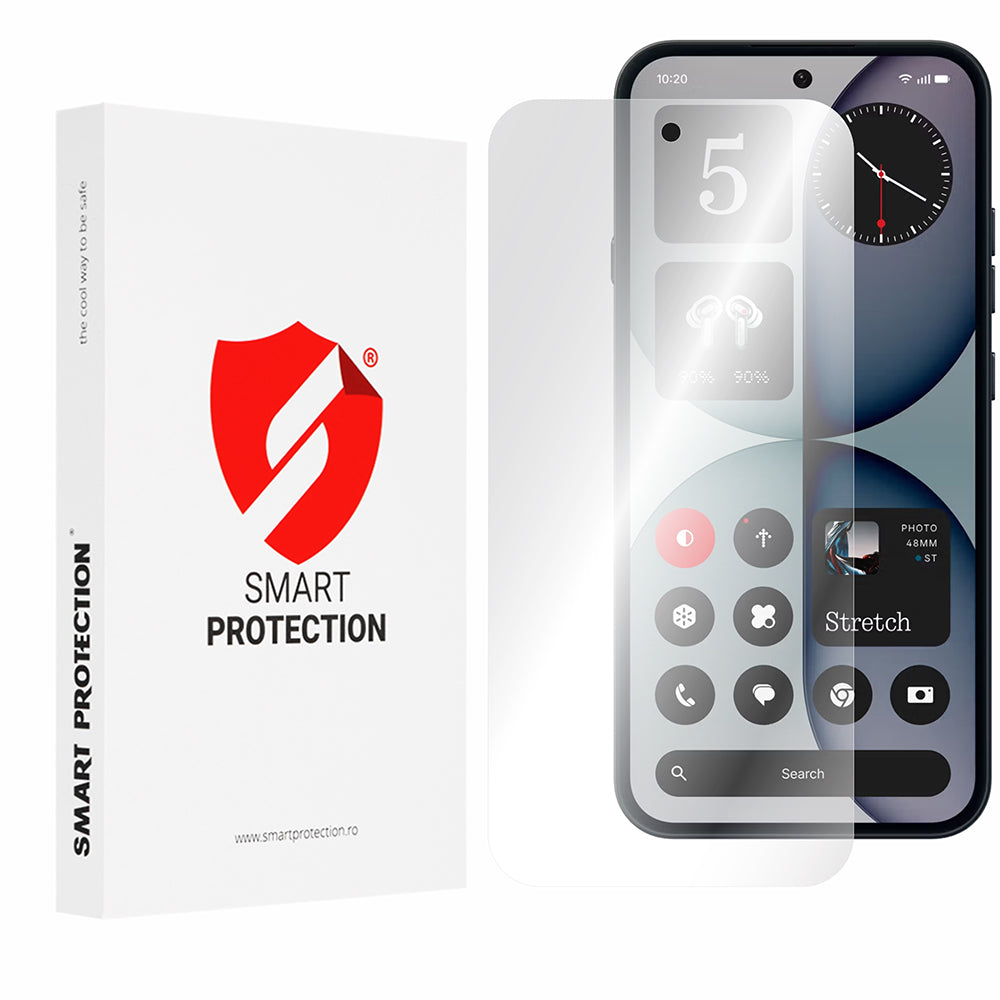 Folie de protectie Smart Protection Premium Classic (set de 2) compatibil cu Nothing Phone (4a), Transparent