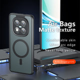 Husa de protectie Techsuit PureFrost MagSafe compatibil cu Xiaomi 17, Negru Mat