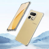 Husa de protectie Techsuit Shockproof Clear Silicone compatibil cu Realme 16 Pro+, Transparent