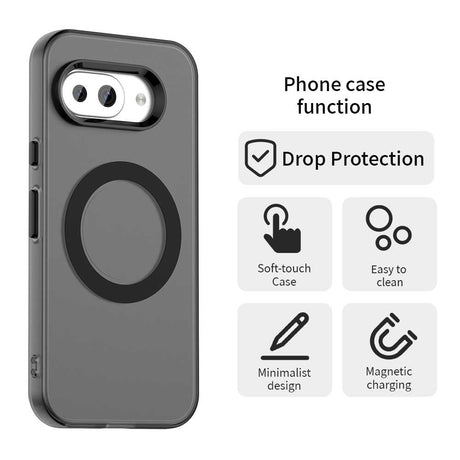 Husa pentru Google Pixel 10a - Techsuit CandyCase MagSafe - Black