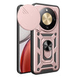 Husa de protectie Techsuit CamShield Series compatibil cu Honor Magic8 Lite, Roz Auriu