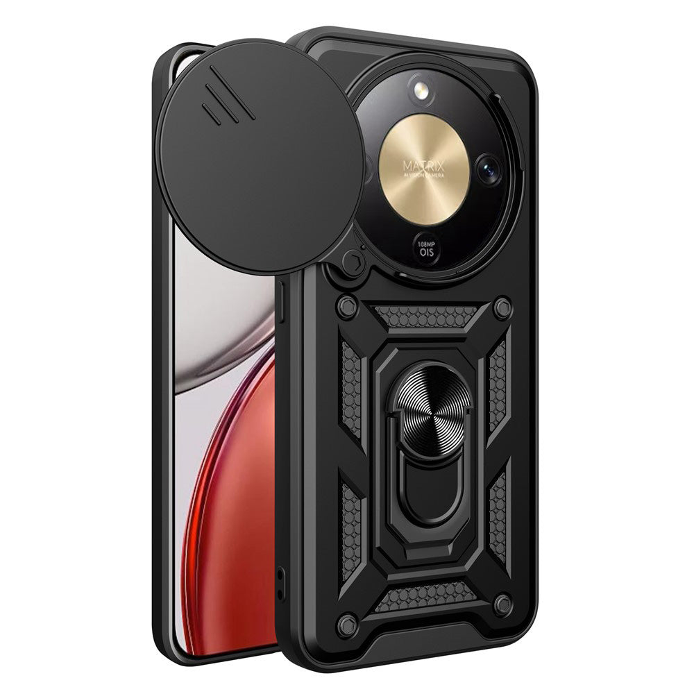 Husa de protectie Techsuit CamShield Series compatibil cu Honor Magic8 Lite, Negru
